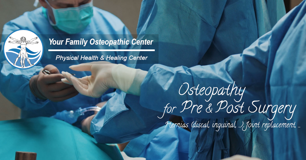 Osteopathy Before and After Surgery